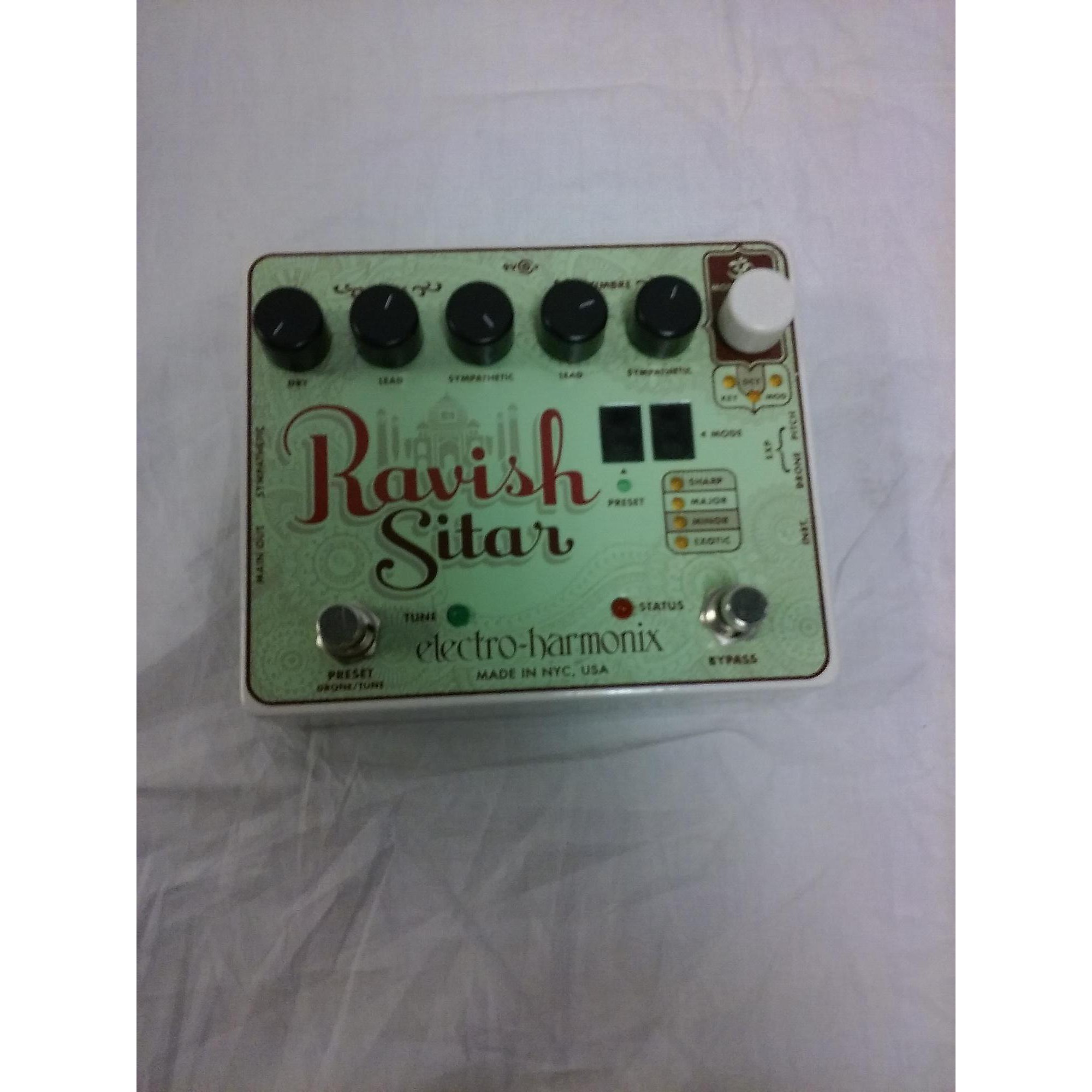 Used ElectroHarmonix Ravish Sitar Effect Pedal Guitar Center