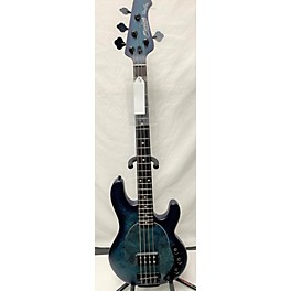 Used Sterling by Music Man Ray34 Burl Top Electric Bass Guitar