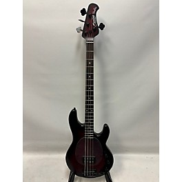 Used Sterling by Music Man Ray34 Burl Top Electric Bass Guitar