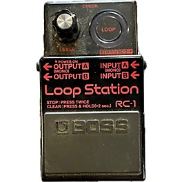 Used BOSS Rc-1-bk Pedal