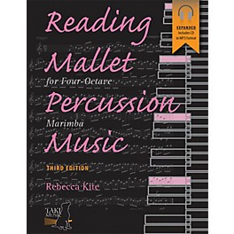 Alfred Reading Mallet Percussion Music For Four-Octave Marimba (Third Edition) Book & CD