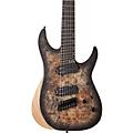 Schecter Guitar Research Reaper-7 MS 7-String Multi-scale Electric Guitar Charcoal Burst