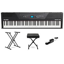 Alesis Recital Pro 88-Key Digital Piano Essentials Bundle