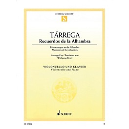 Schott Recuerdos de la Alhambra (Memories of the Alhambra) String Series Softcover Composed by Francisco Tarrega
