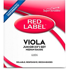 Super Sensitive Red Label Series Viola String Set
