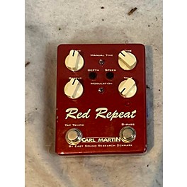 Used Carl Martin Red Repeat Delay Version III Effect Pedal