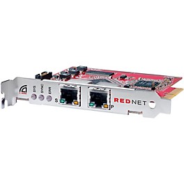 Focusrite RedNet PCIeR Dedicated Dante Audio Interface Card With Network Redundancy For Windows Or Mac