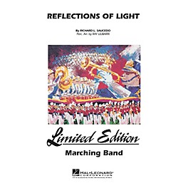 Hal Leonard Reflections of Light Marching Band Level 5 Composed by Richard Saucedo