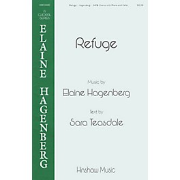 Hinshaw Music Refuge SATB composed by Elaine Hagenberg