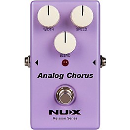 Open Box NUX Reissue Series Analog Chorus With Bucket-Brigade Circuit Effects Pedal Level 1 Lavender