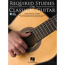 Music Sales Required Studies for Classical Guitar Music Sales America Series Softcover with CD
