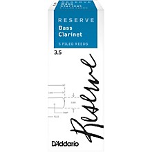 D'Addario Woodwinds Reserve Bass Clarinet Reeds 5-Pack