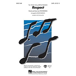 Hal Leonard Respect SSA by Aretha Franklin Arranged by R Emerson