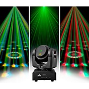 Revolver Laser Dual-Sided Moving Head Effect Light With Laser and Moonflower