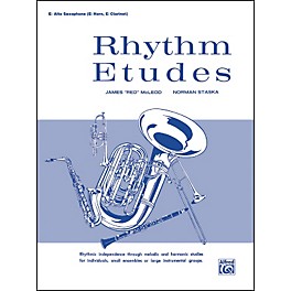 Alfred Rhythm Etudes E-Flat Alto Saxophone (E-Flat Horn E-Flat Clarinet)
