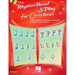 Hal Leonard Rhythm Read And Play For Christmas - MORE Activities for Classroom Instruments Book/CD