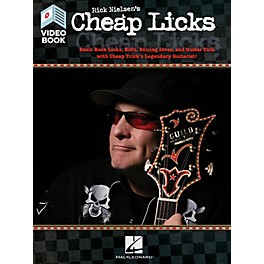 Hal Leonard Rick Nielsen's Cheap Licks - Basic Rock Licks, Riffs, Soloing Ideas, and Guitar Talk with Cheap Trick's Legend...