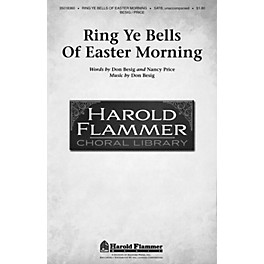 Shawnee Press Ring Ye Bells of Easter Morning SATB a cappella composed by Don Besig