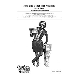 Hal Leonard Rise And Meet Her Majesty (Choral Music/Octavo Sacred Ttb) TTB Composed by Erck, Marc