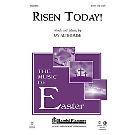 Shawnee Press Risen Today! SATB composed by Jay Althouse