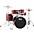 Pearl Roadshow 5-Piece Fusion Drum Set Wine Red