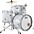 Pearl Roadshow 5-Piece New Fusion Drum Set Pure White