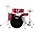 Pearl Roadshow 5-Piece New Fusion Drum Set Wine Red
