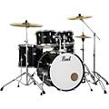 Pearl Roadshow Complete 5-Piece Drum Set With Hardware and Cymbals Jet Black