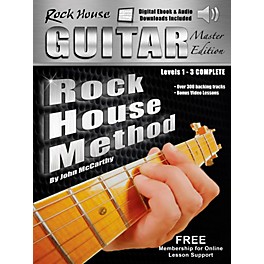 Rock House Rock House Method Guitar Master Edition Levels 1 - 3 Complete Book With Audio/Video Online