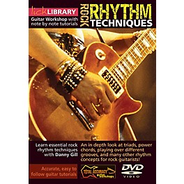 Licklibrary Rock Rhythm Techniques Lick Library Series DVD Performed by Danny Gill