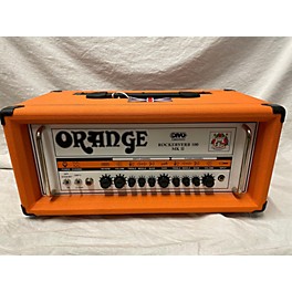 Used Orange Amplifiers Rockerverb RK100H MKII DIVO 100W Tube Guitar Amp Head