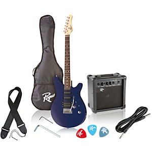 Rogue Rocketeer Electric Guitar Pack Blue 