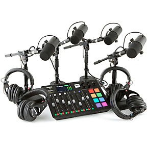 Rode Rodecaster Pro 4 Person Podcasting Bundle With Sm7b Srh840