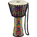 MEINL Rope Tuned Djembe with Synthetic Shell and Goat Skin Head 10 in. Kenyan Quilt