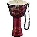 MEINL Rope Tuned Djembe with Synthetic Shell and Goat Skin Head 10 in.Pharaoh's Script