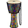 MEINL Rope Tuned Djembe with Synthetic Shell and Goat Skin Head 12 in.Kenyan Quilt