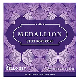 Medallion Strings Ropecore Steel Cello String Set