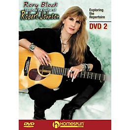 Homespun Rory Block Teaches the Guitar of Robert Johnson Instructional/Guitar/DVD Series DVD Written by Rory Block