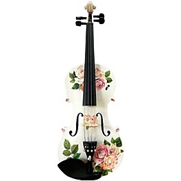 Open Box Rozanna's Violins Rose Delight Violin Outfit With Carbon Fiber Bow