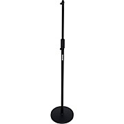 Round Base Mic Stand with Standard Height Adjustable Twist Clutch - 10