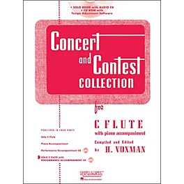 Hal Leonard Rubank Concert And Contest Collection - Flute (Book/Online Audio)