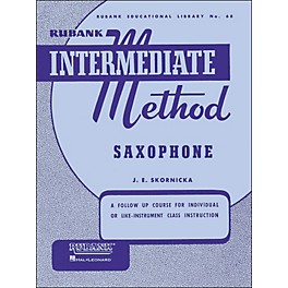 Hal Leonard Rubank Intermediate Method Saxophone