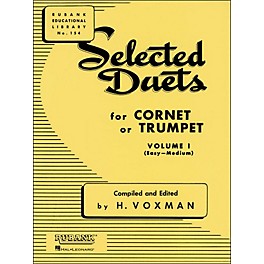 Hal Leonard Rubank Selected Duets for Cornet Or Trumpet Vol 1 Easy/Medium