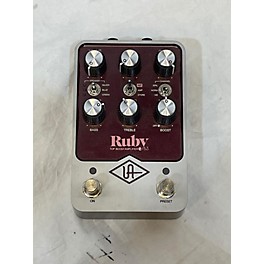 Used Universal Audio Ruby Top Boost Amplifier Effect Pedal