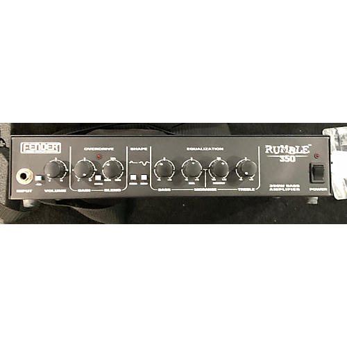Used Fender Rumble 350 350W Bass Amp Head Guitar Center