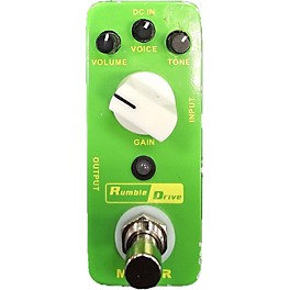 Used Mooer Rumble Drive Effect Pedal
