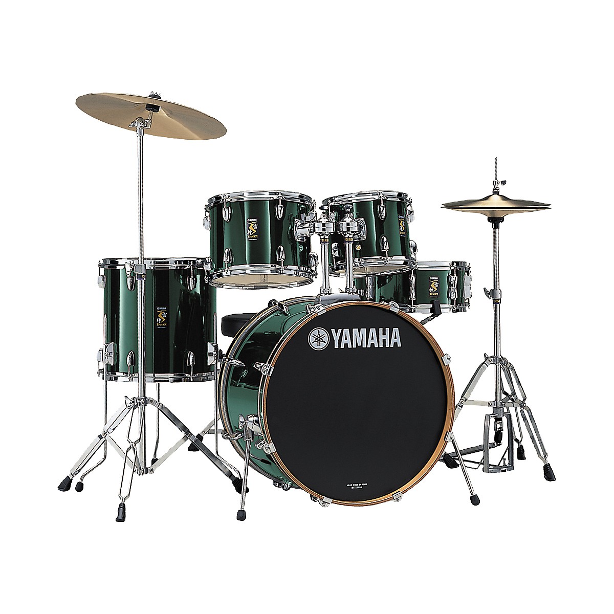  Yamaha  Rydeen 5 Piece Drum  Set Racing Green  Guitar Center