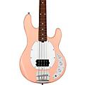 Sterling by Music Man S.U.B. StingRay RAY4 Electric Bass Guitar - Pueblo Pink White Pickguard