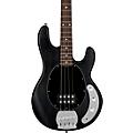 Sterling by Music Man S.U.B. StingRay RAY4 Electric Bass Guitar - Satin Transparent Black Black Pickguard