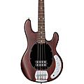 Sterling by Music Man S.U.B. StingRay RAY4 Electric Bass Guitar - Walnut Stain Black Pickguard